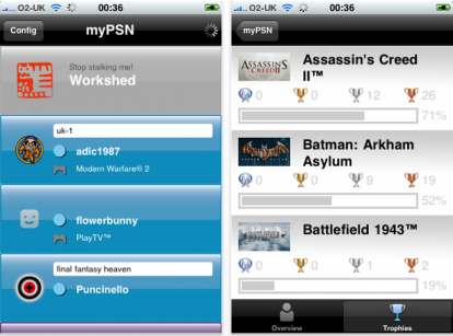 myPSN: gestisci l’account Playstation Network su iPhone