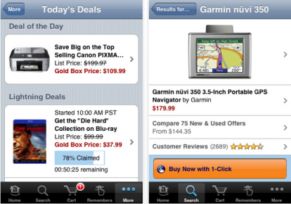 Amazon Mobile: acquisti tramite iPhone (ed iPad)
