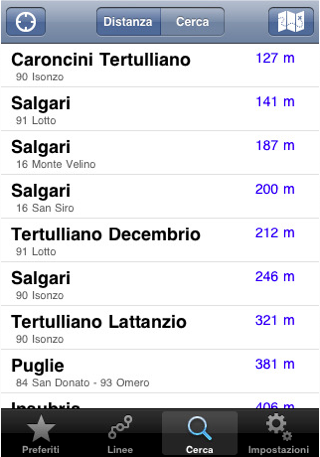 MuoviMi, informazioni dettagliate sui mezzi pubblici di Milano su iPhone