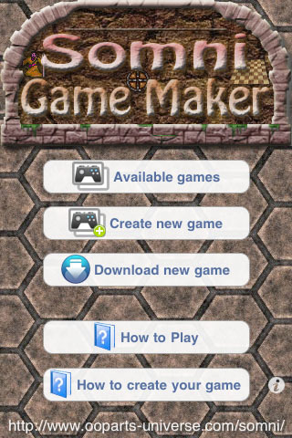 Somni Game Maker: creare dei semplici giochi direttamente su iPhone