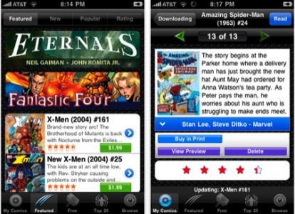Marvel Comics: i fumetti Marvel su AppStore