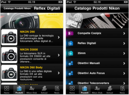 Nikon App, l’applicazione della Nikon gratis su AppStore