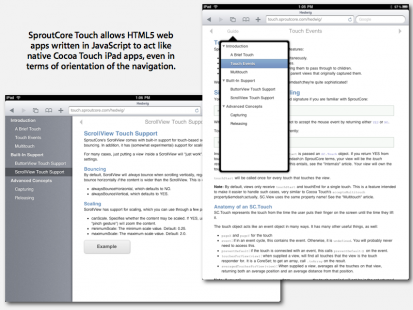 SproutCore dimostra come HTML5 potrà presto soppiantare Flash