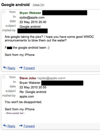 Steve Jobs: “Non resterete delusi dal WWDC 2010”