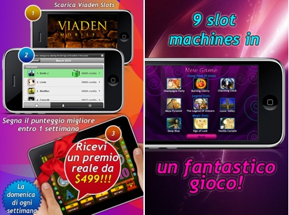 9 SLOTS Viaden CRAZY PACK, le slot machines su iPhone