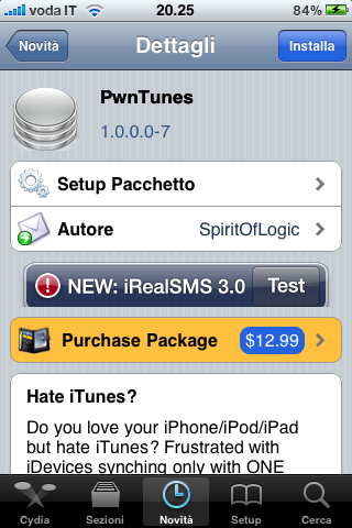 PwnTunes finalmente disponibile in Cydia Store!