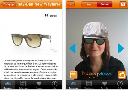 HappyView: prova gli occhiali da sole con l’iPhone!