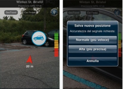 Augmented Car Finder: l’applicazione gratuita per iPhone 3GS che ti aiuta a ritrovare l’auto!