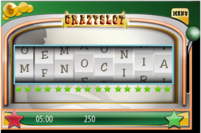 SlotWords: slot machine e parole in un gioco per iPhone