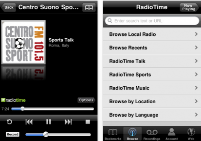 TuneIn Radio, migliaia di stazioni radio su iPhone
