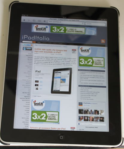 iPadItalia presenta la recensione completa dell’iPad!