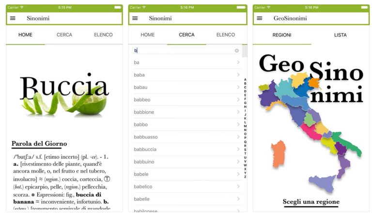 Dizionario Sinonimi E Contrari In Italiano Sinonimi e contrari Treccani su App Store con il vocabolario - iPhone