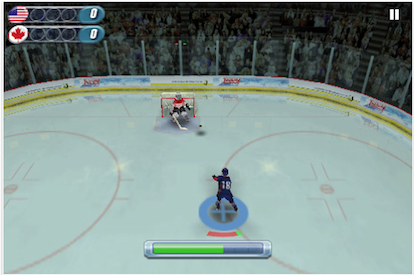 Hockey Nations Shoot Out, gratis su AppStore