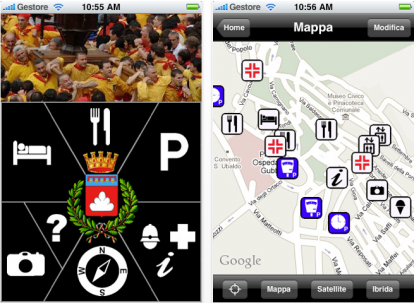 Aggiornamento per iGubbio, l’app dedicata alla città di Gubbio