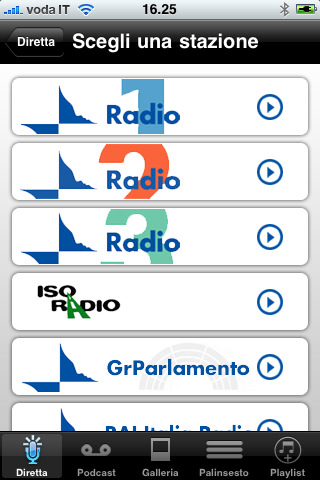 Radio Rai si aggiorna su AppStore alla versione 1.0.1