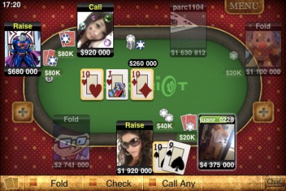 Texas Poker: il poker online su iPhone. iPhoneItalia mette in palio 1M di chip del gioco! [VINCITORE]