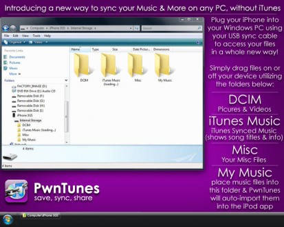 PwnTunes: l’alternativa ad iTunes disponibile in versione beta