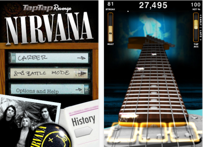 TapTap Nirvana Revenge disponibile su AppStore