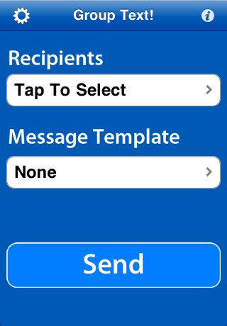 SMS Gruppi disponibile su AppStore