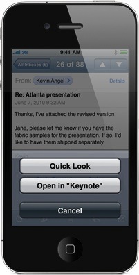 Keynote e le altre applicazioni iWork stanno per arrivare su iPhone?