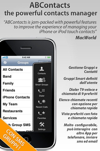 SMS ai Gruppi con ABContacts e iOS4 (10 Codici Redeem all’interno)