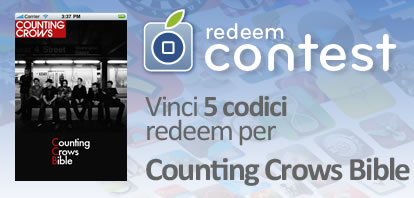 CONTEST: vinci 5 codici redeem per Counting Crows Bible [VINCITORI]