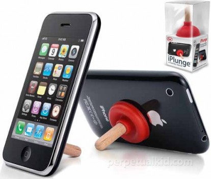 iPlunge, lo stand per iPhone in stile sturalavandino!