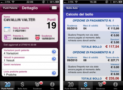 Punti Patente, nuovo update su AppStore