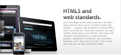 Apple promuove HTML5 con una pagina web dedicata!