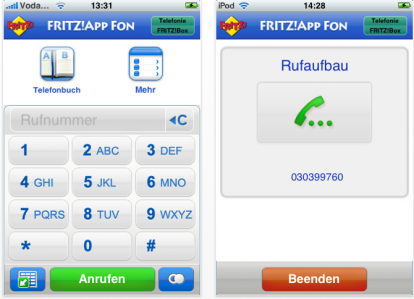 Chiamate analogiche tramite iPhone e router con Fritz!App Fon!