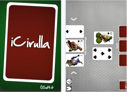 iCirulla, il gioco di carte su AppStore