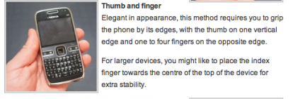 Nokia: “I nostri telefono possono essere impugnati anche con la mano sinistra”