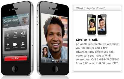 FaceTime su iPhone 4, fai un test gratuito (USA)