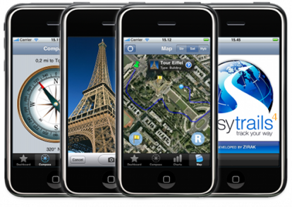 Nuova versione di EasyTrails GPS, con supporto a iOS 4