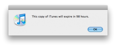 iTunes 9.2 beta scade il 30 giugno