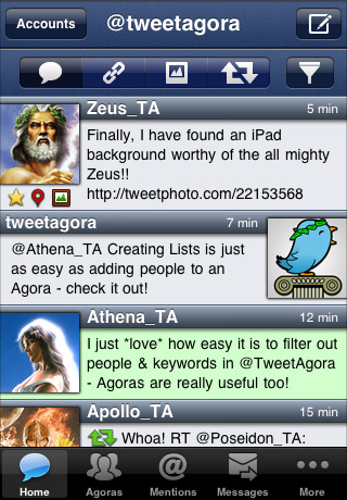 Tweetagora: il nuovo client Twitter per iPhone gratuito è finalmente disponibile in App Store