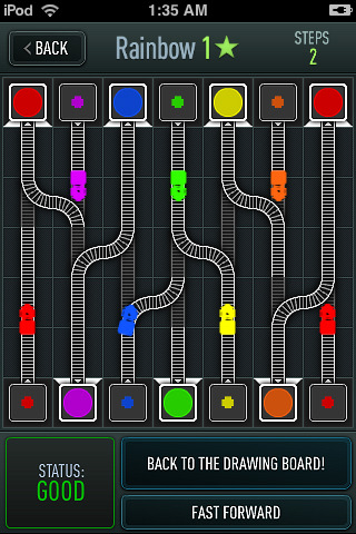 Trainyard disponibile su AppStore – gioca con i colori con questo originale puzzle game