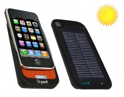 SkPad presenta la batteria ad energia solare per iPhone
