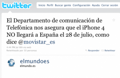iPhone 4: El Mundo smentisce Movistar, la data del 28 luglio non è ancora ufficiale!