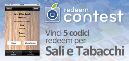 CONTEST: vinci 5 codici redeem per Sali e Tabacchi [VINCITORI]