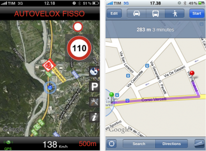 Autovelox Maps Supporta ora il multlitasking