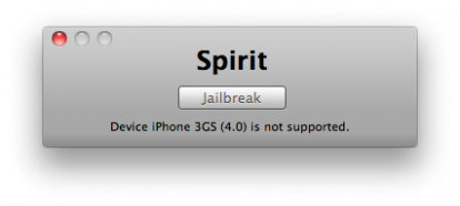 Spirit2Pwn: aggiornare ed effettuare il jailbreak su iPhone 3GS in maniera molto semplice