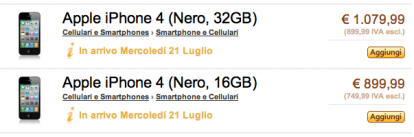 Per Expansys l’iPhone 4 arriverà il 21 luglio in Italia [AGGIORNATO]