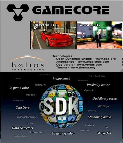 Gamecore: Ora anche i meno esperti potranno sviluppare per iPhone!