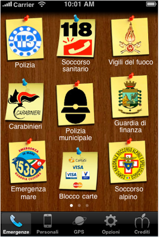 SOS Emergenze, tutti i numeri di emergenza a portata di dito su iPhone