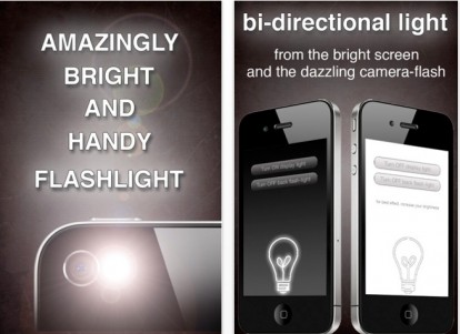 Dazzling Flashlight: doppia torcia per iPhone 4