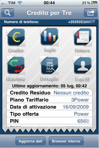 Credito per Tre si aggiorna e risolve i problemi di login all’interno dell’app