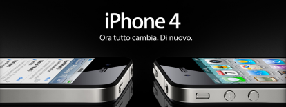 Apple annuncia ufficialmente la disponibilità dell’iPhone 4 in Italia: prezzi 659€ e 779€!