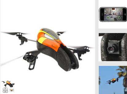 AR.Drone, elicottero telecomandato da iPhone ora disponibile per il preordine