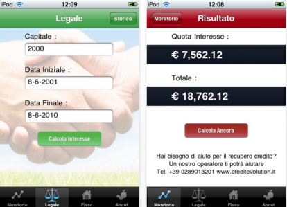 Calcola Interesse, la nuova applicazione su iPhone